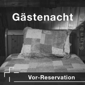 Biwak Schweiz Gästenacht prov Reservation